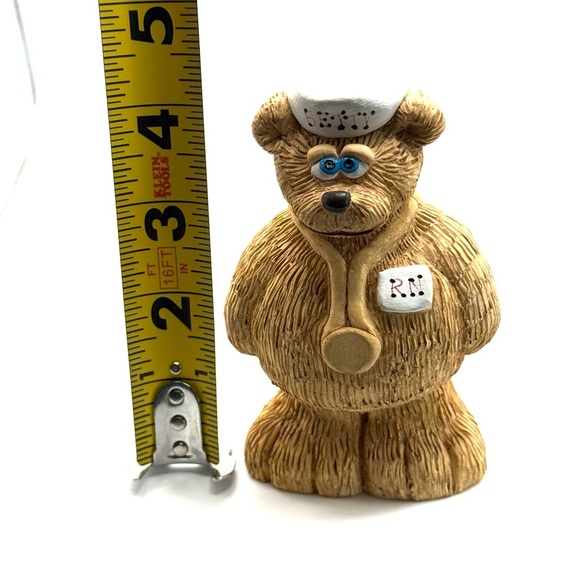 Sheila Philipp Imitating Life Teddy Bear RN Nurse Figure Figurine Betty USA - Picture 8 of 9